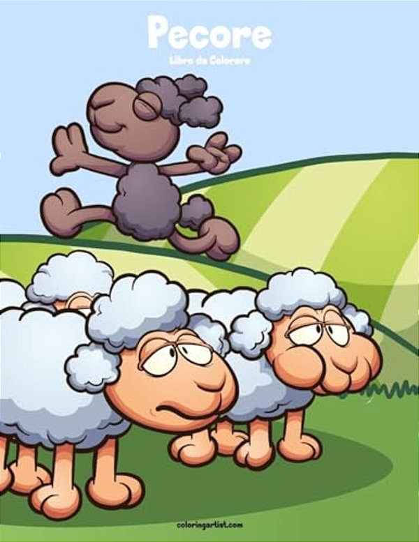 Pecore Libro Da Colorare 1-..