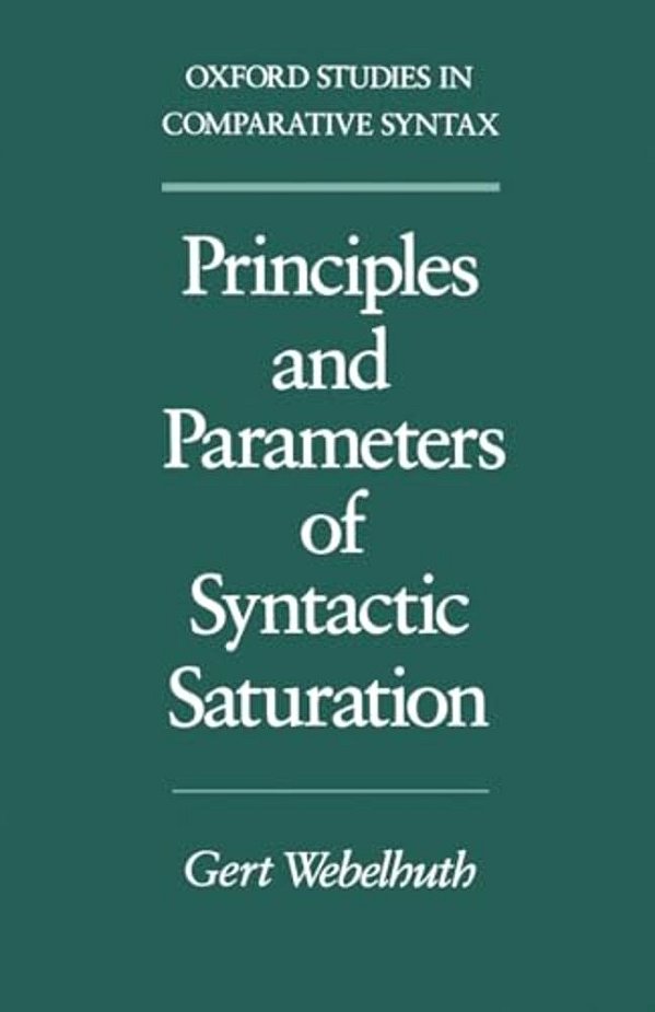 Principles And Parameters Of Syntactic Saturation-..