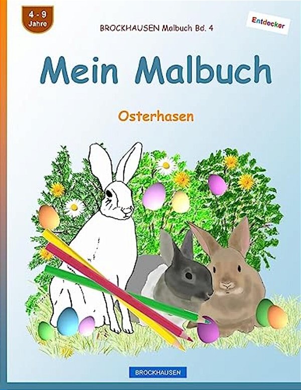 Brockhausen Malbuch Bd. 4 - Mein Malbuch: Osterhasen-..