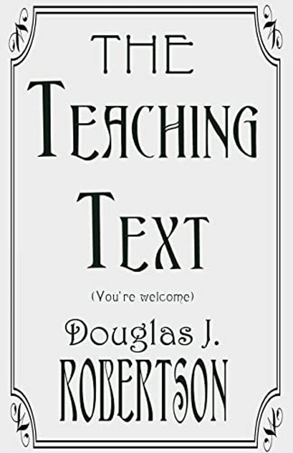 The Teaching Text (You'Re Welcome)-..