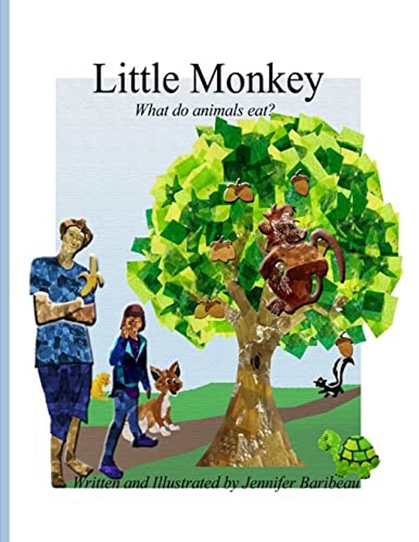 Little Monkey: What Do Animals Eat?-..