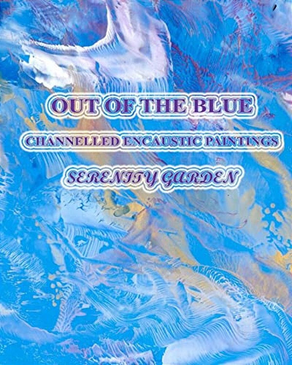 Out Of The Blue: Channelled Encaustic Paintings-..
