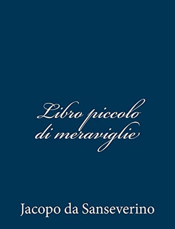 Libro Piccolo Di Meraviglie-..