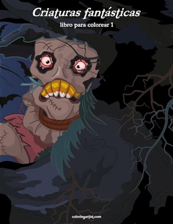 Criaturas Fantásticas Libro Para Colorear 1-..