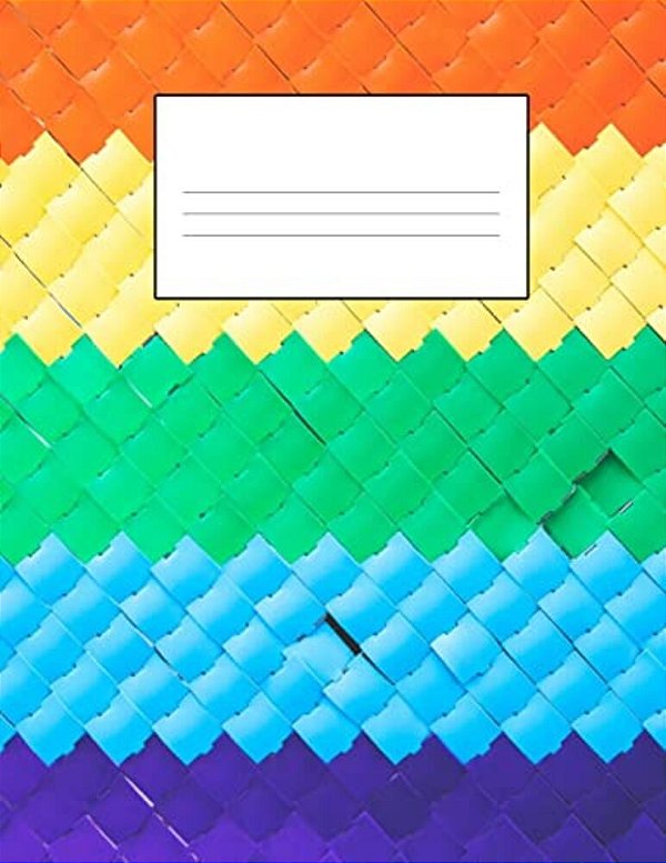Rainbow Story Paper Book - Colour Is Life: Story Paper Book-..
