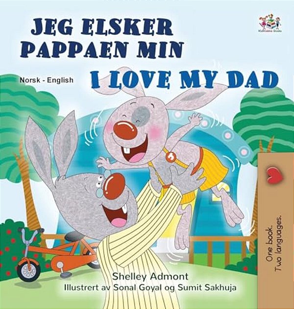 I Love My Dad (Norwegian English Bilingual Children's Book)-..