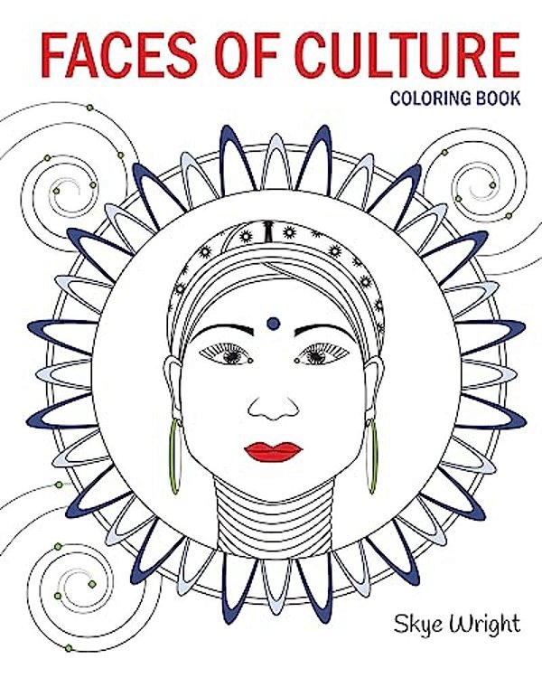 Faces Of Culture Coloring Book-..