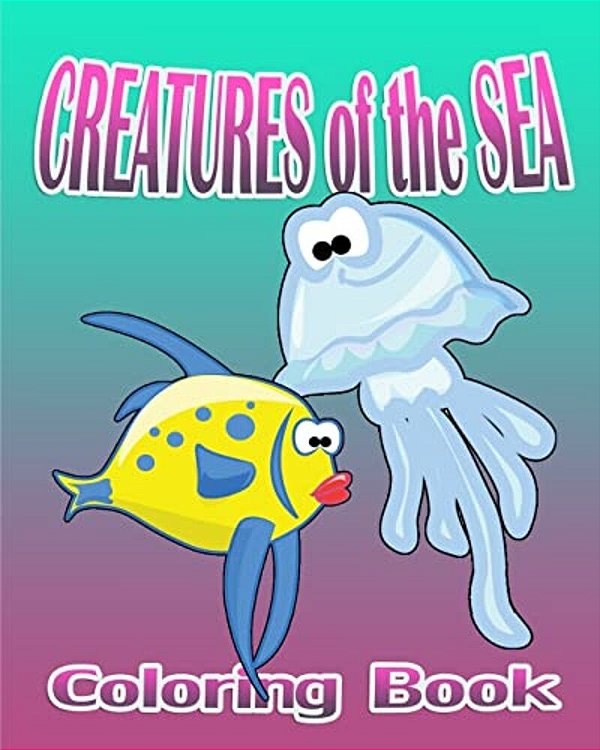 Creatures Of The Sea (Coloring Book)-..