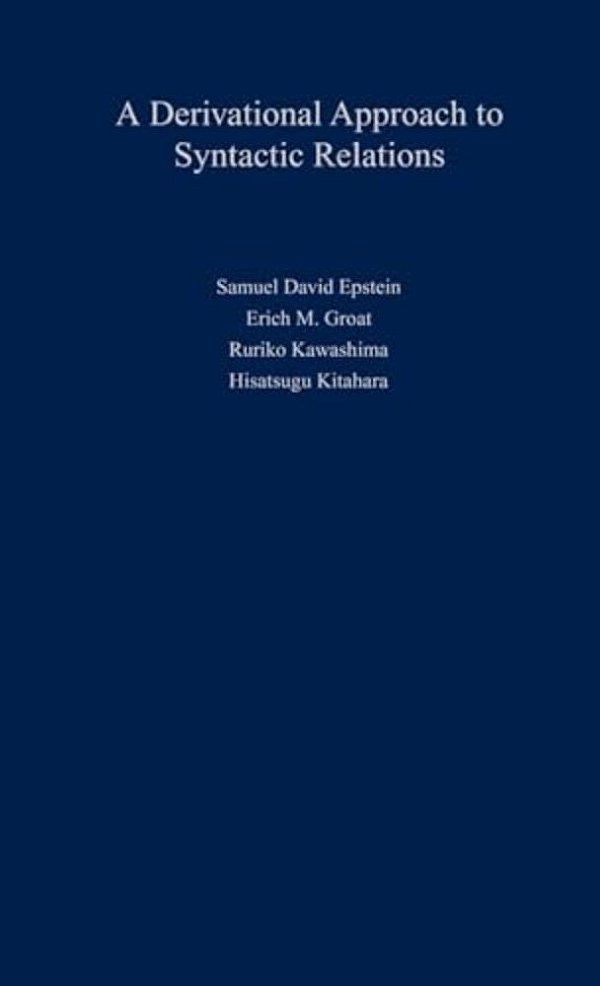 Derivational Approach To Syntactic Relations-..