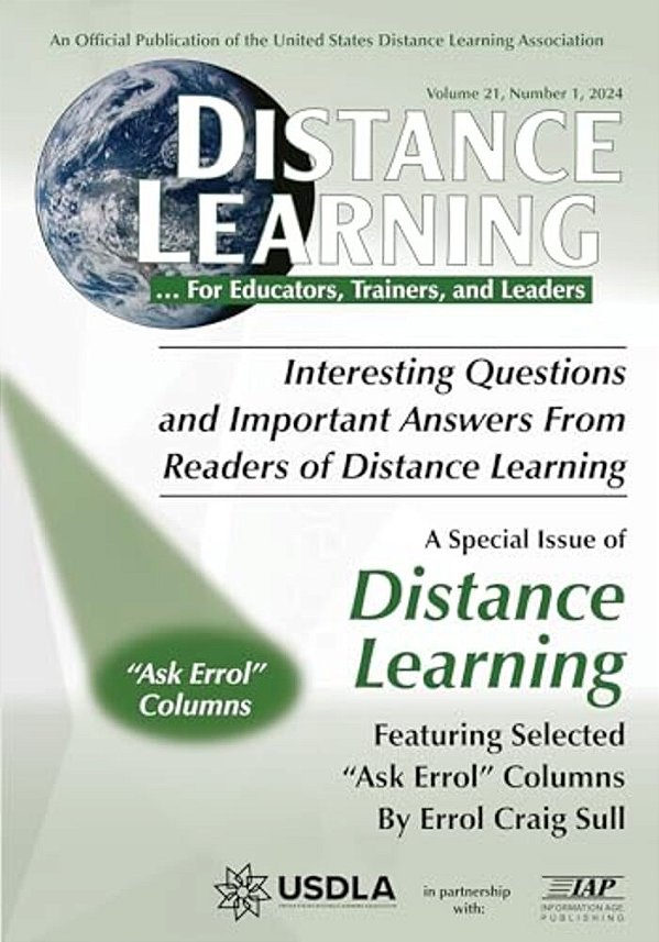 Distance Learning Vol 21 Issue 1-..