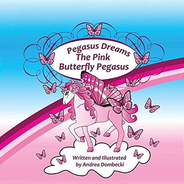 Pegasus Dreams: Pink Butterfly Pegasus-..