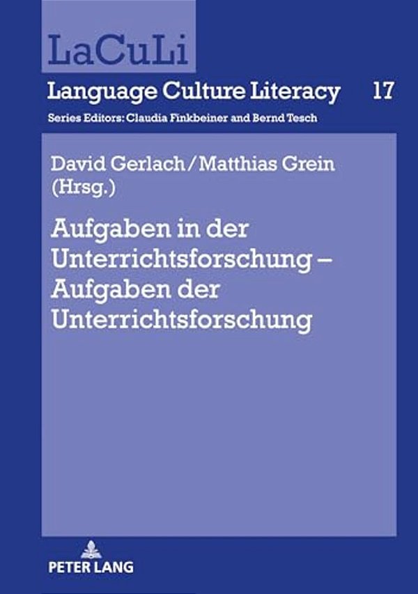 Aufgaben In Der Unterrichtsforschung - Aufgaben Der Unterrichtsforschung-..