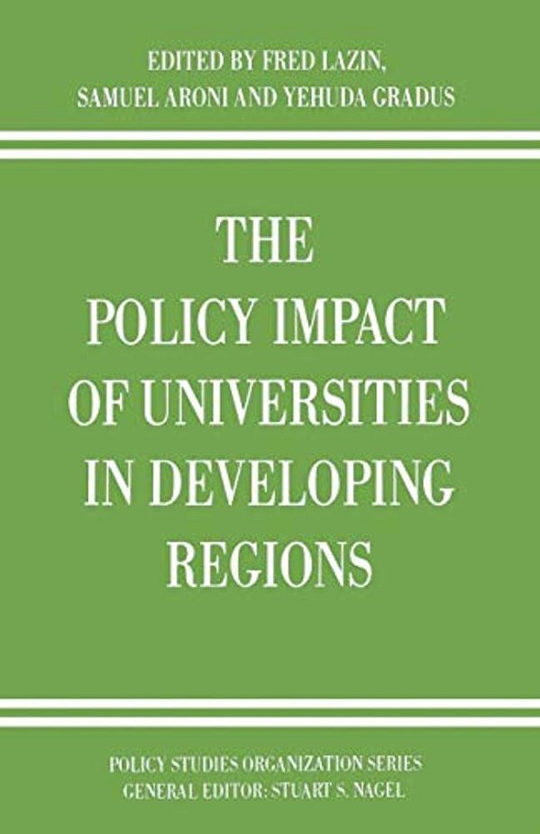The Policy Impact Of Universities In Developing Regions-..