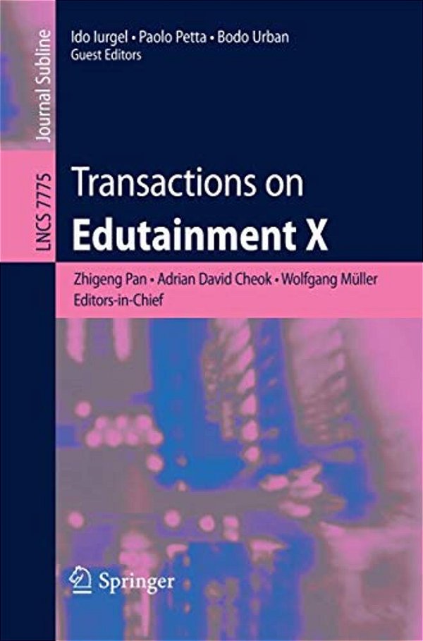 Transactions On Edutainment X-..