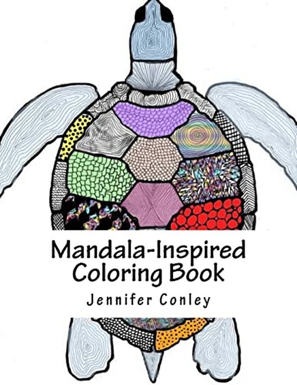 Mandala Inspired Coloring Book: B Inspired-..