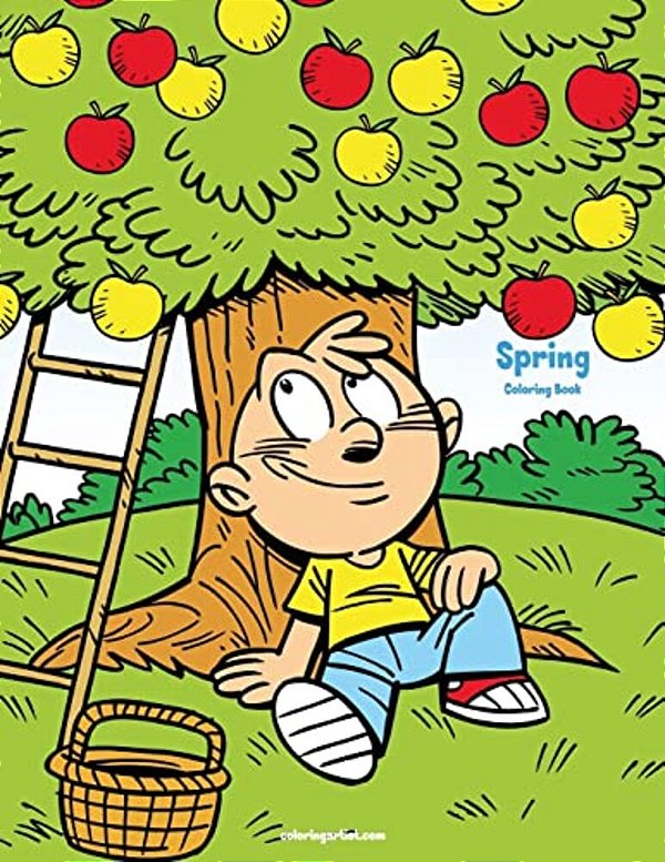 Spring Coloring Book 1-..