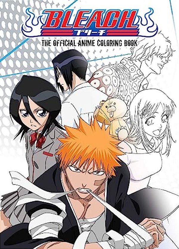Bleach: The Official Anime Coloring Book-..