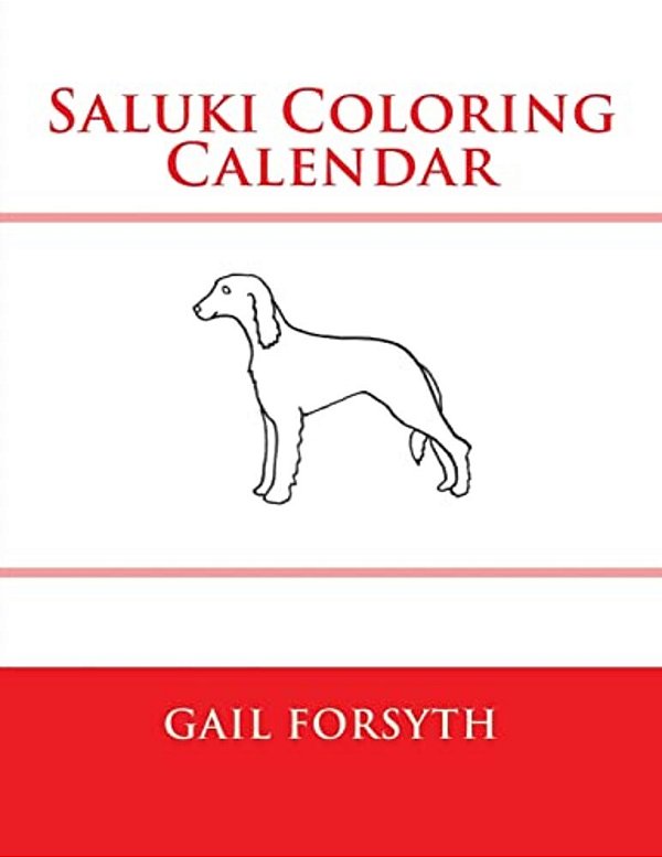 Saluki Coloring Calendar-..