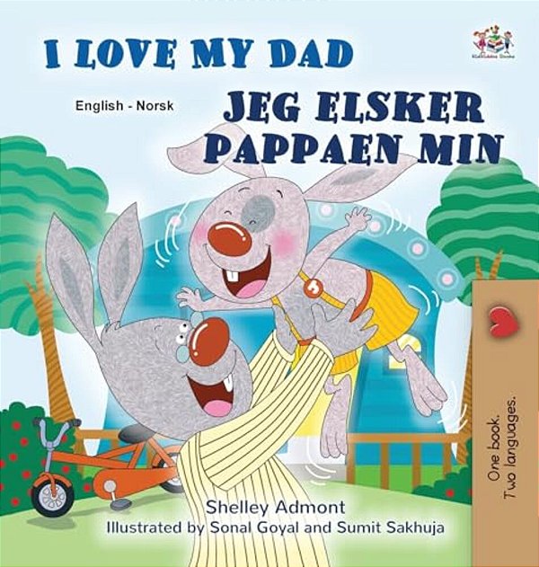 I Love My Dad (English Norwegian Bilingual Children's Book)-..