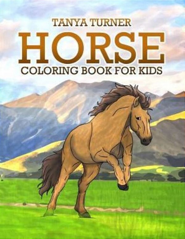 Horse Coloring Book: Horse Coloring Pages For Kids-..