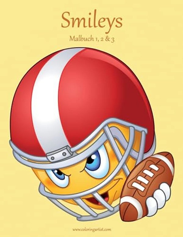 Smileys-Malbuch 1, 2 & 3-..