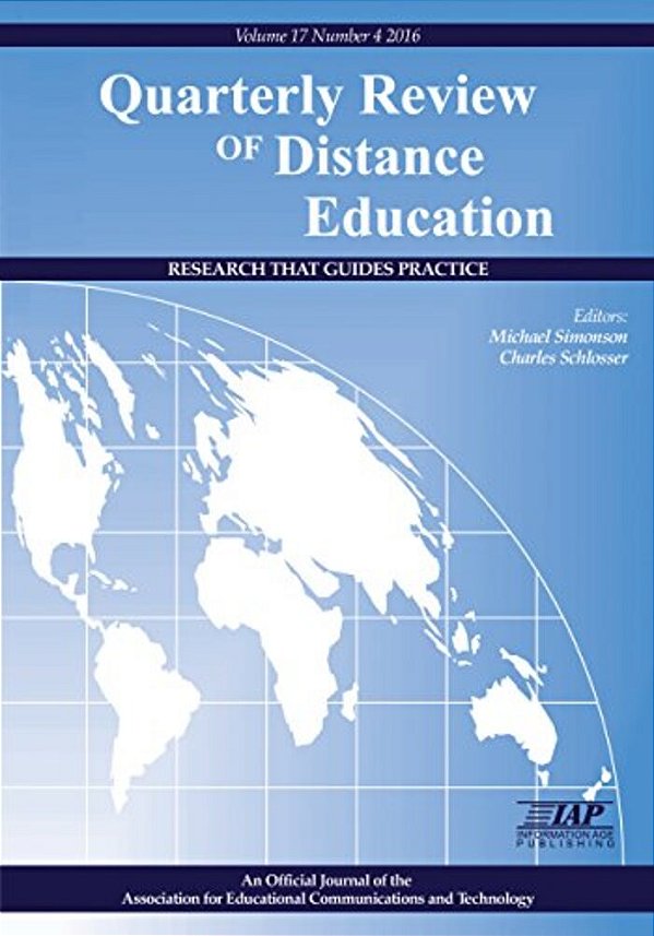 Quarterly Review Of Distance Education Vol 17 Issue 4-..