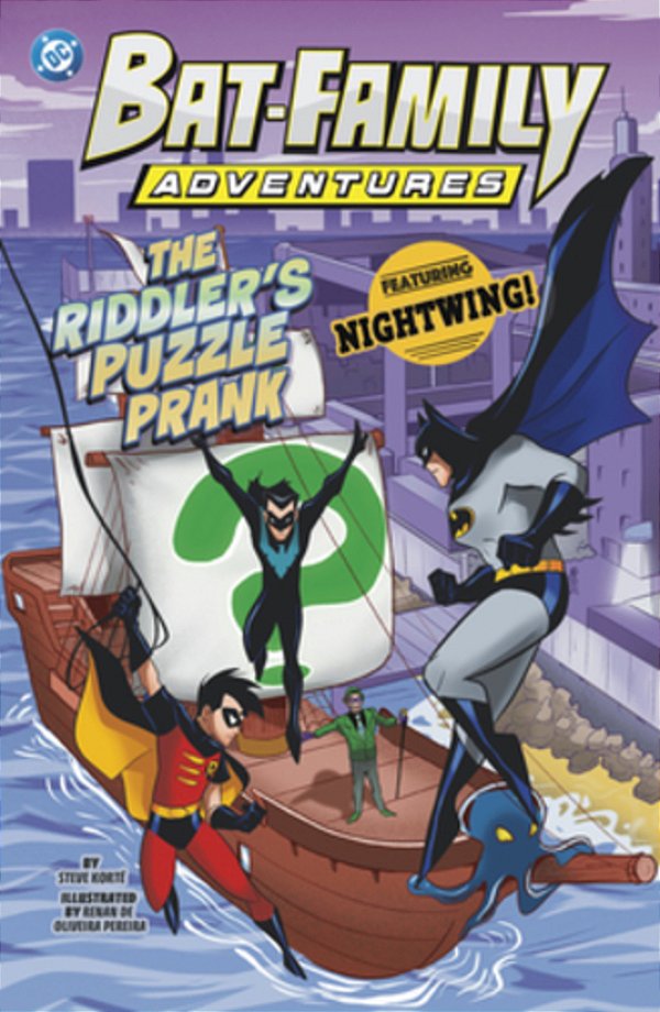 The Riddler's Puzzle Prank: Featuring Nightwing!-..