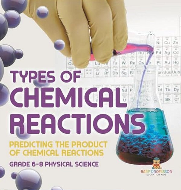 Types Of Chemical Reactions Predicting The Product Of Chemical Reactions Grade 6-8 Physical Science-..