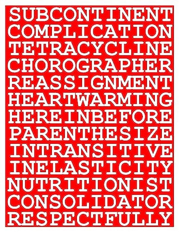 Colorful Twelve-Letter Words-..