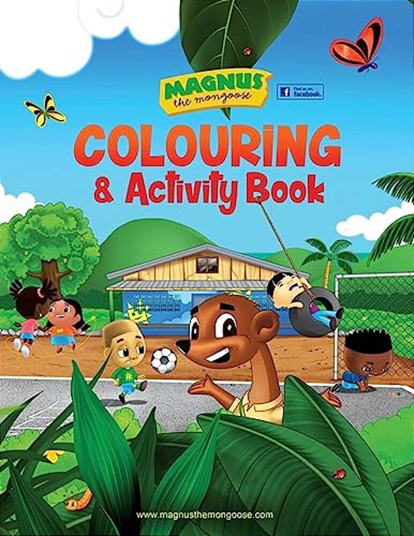 Magnus The Mongoose Colouring And Activity Book-..