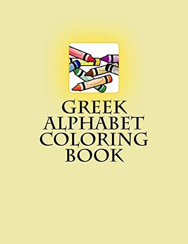 Greek Alphabet Coloring Book-..