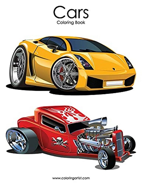Cars Coloring Book 1-..