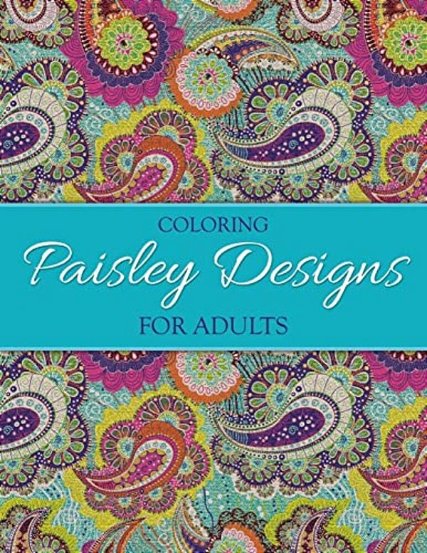 Coloring Paisley Designs For Adults-..