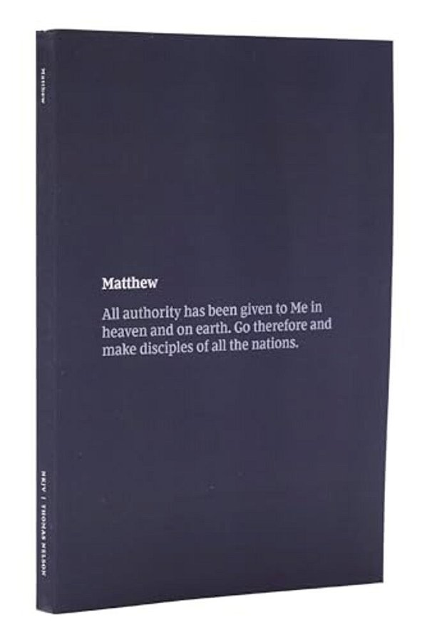 Nkjv Scripture Journal - Matthew: Holy Bible, New King James Version-..