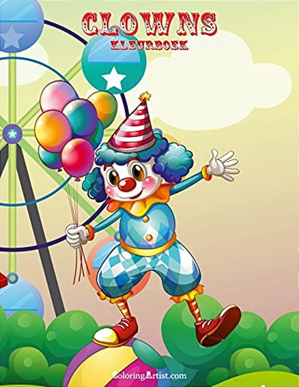 Clowns Kleurboek 1-..