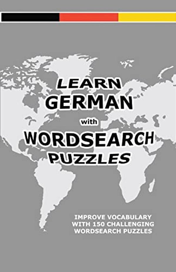 Learn German With Wordsearch Puzzles-..