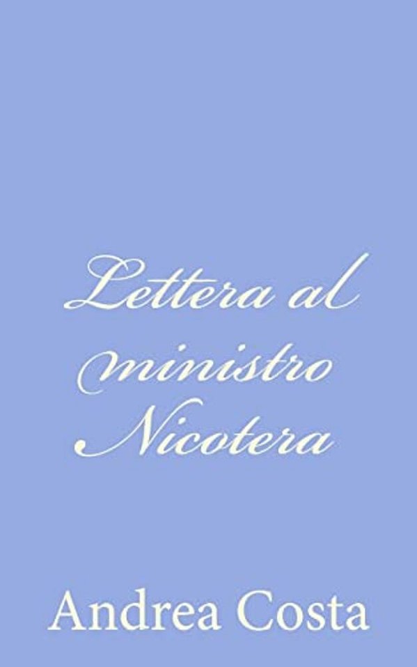 Lettera Al Ministro Nicotera-..
