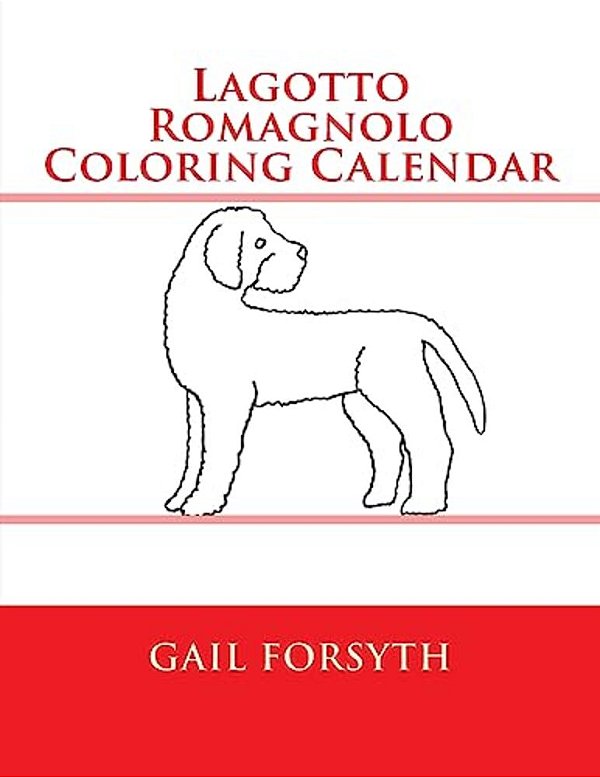 Lagotto Romagnolo Coloring Calendar-..