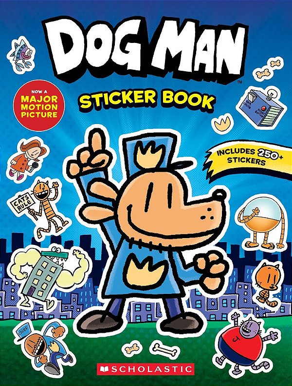 Dog Man: Official Sticker Book-..