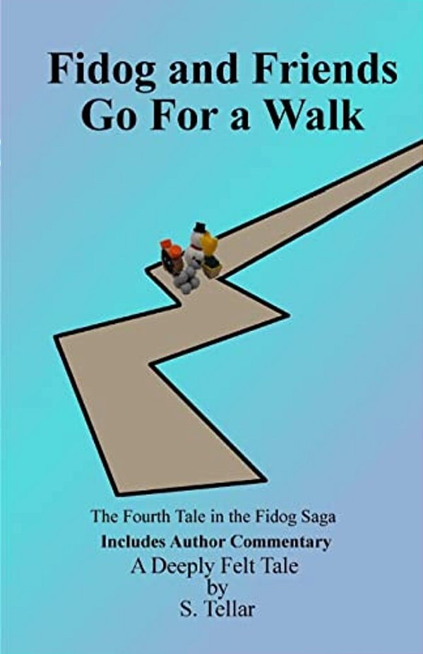 Fidog And Friends Go For A Walk-..