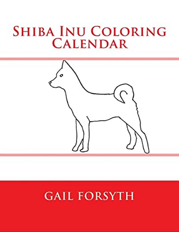 Shiba Inu Coloring Calendar-..