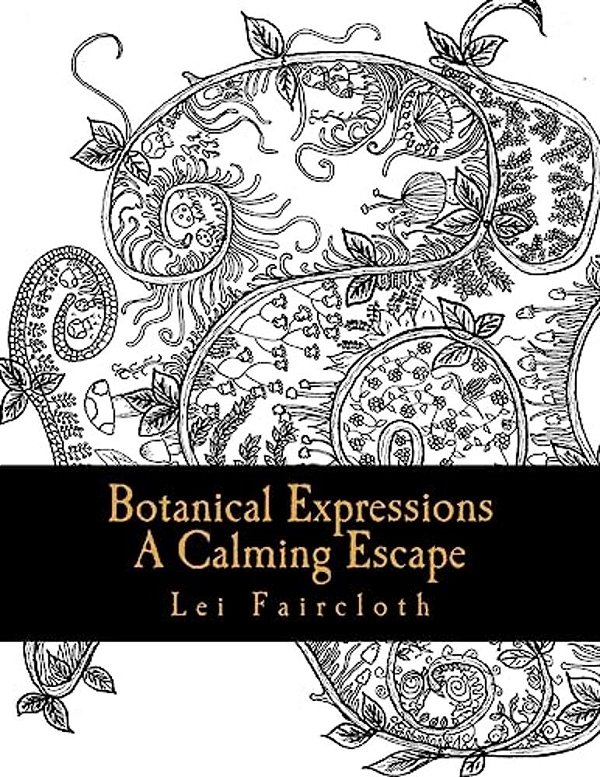Botanical Expressions: A Calming Escape-..