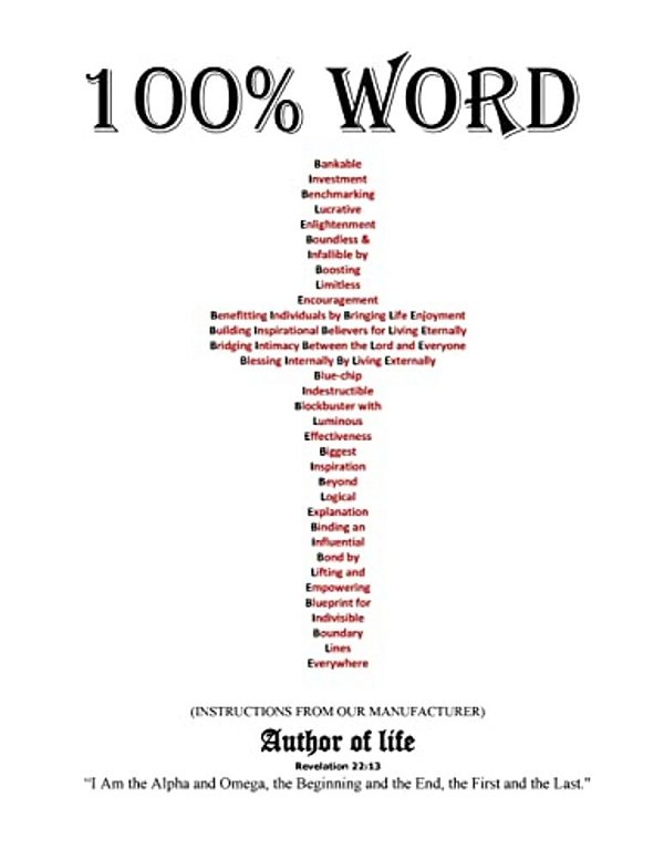 100% Word: Instructions From Our Manufacturer-..