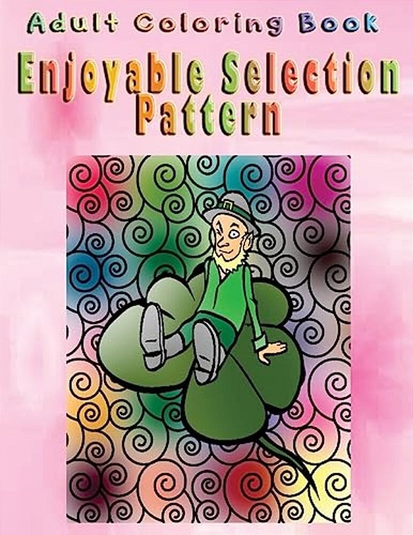 Adult Coloring Book Enjoyable Selection Pattern: Mandala Coloring Book-..