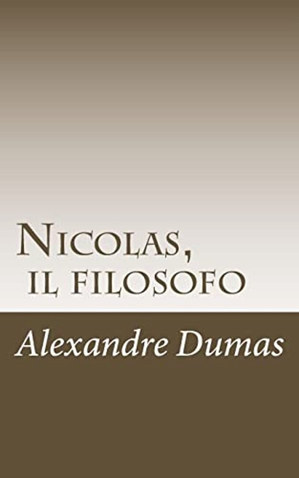 Nicolas, Il Filosofo-..