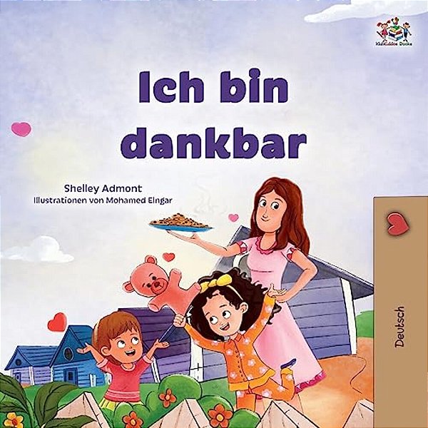 I Am Thankful (German Book For Children)-..