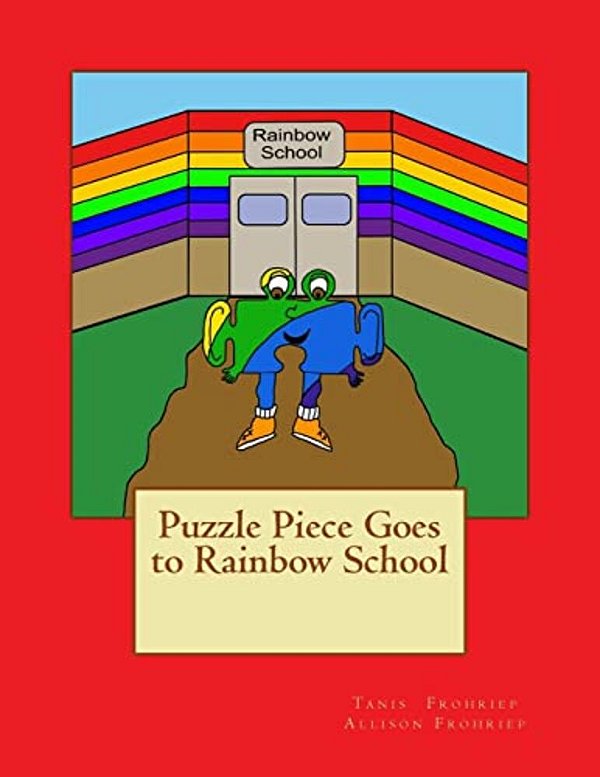 Puzzle Piece Goes To Rainbow School-..