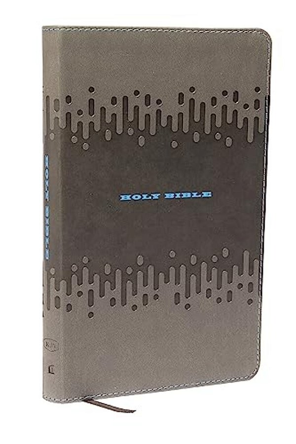 Kjv, Bible For Kids, Leathersoft, Charcoal: Thinline Edition-..