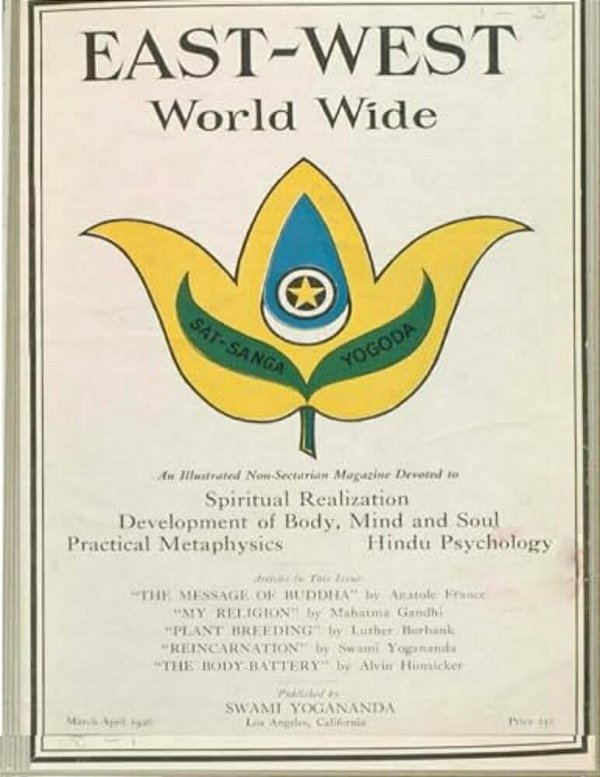 East-West 1926: March - April-..