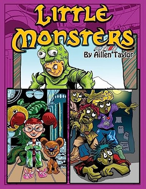 Little Monsters Coloring Book-..